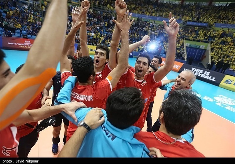 پیروزی تاریخی والیبال ایران مقابل برزیل