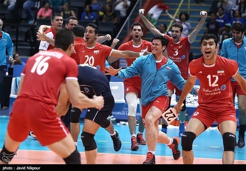 عکس‌های اختصاصی تسنیم از نخستین پیروزی تیم ملی والیبال ایران مقابل برزیل