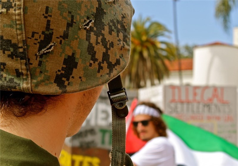 آرمان مشترک «مقاومت»؛ از پرچم خونی در تل‌آویو تا دیوار حائل در آمریکا + عکس