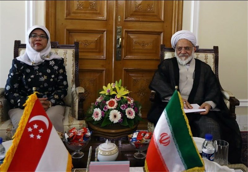 Singaporean Speaker Calls for Expansion of Tehran-Singapore Ties