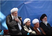 مرحوم آیت الله مهدوی کنی در مراسم سالگرد ارتحال حضرت امام خمینی(ره)