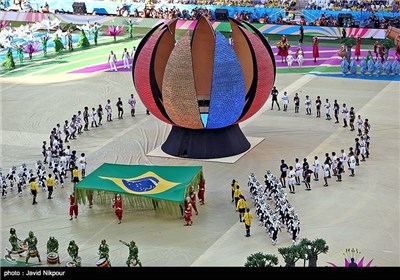 Opening Ceremony of World Cup 2014 in Brazil