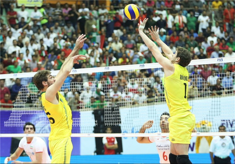 Iran Suffers Defeat against Brazil in FIVB World League
