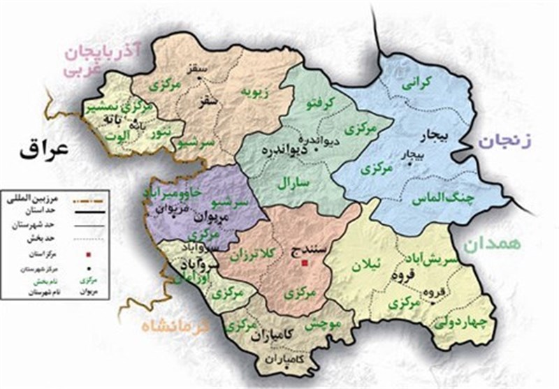 کردستان جزو 5 استان برتر کشور در حوزه استقرار امنیت است