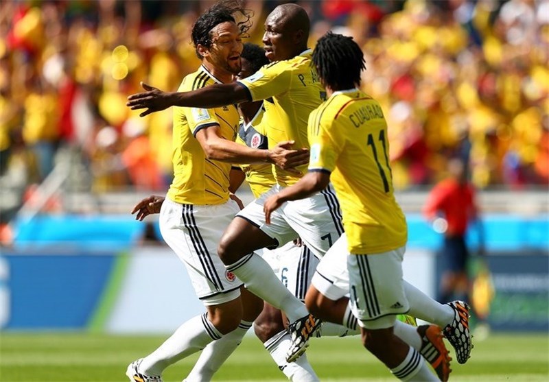 پیروزی یک نیمه‌ای کلمبیا برابر یونان