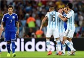 برتری آرژانتین مقابل بوسنی در نیمه نخست
