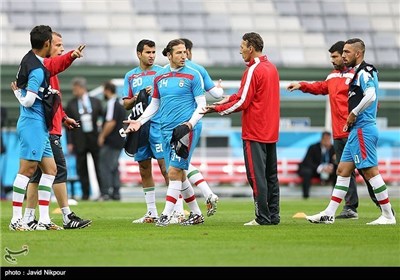 Iran's National Football Team Ready to Face Nigeria