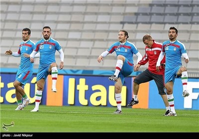 Iran's National Football Team Ready to Face Nigeria