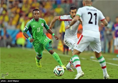 دیدار تیم های ملی فوتبال ایران و نیجریه - جام جهانی 2014 برزیل (2)
