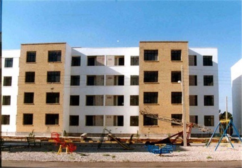 بلاتکلیفی 2 ساله پروژه مسکن مهر 42 واحدی شهرستان بیجار