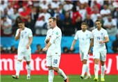 انگلیس با شکست برابر اروگوئه در آستانه حذف قرار گرفت