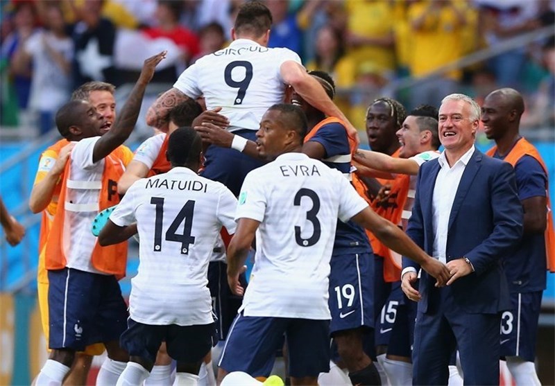 ژیرو صدمین گل تاریخ فرانسه در جام‌های جهانی را زد