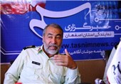 فرمانده انتظامی استان اصفهان از دفتر تسنیم بازدید کرد
