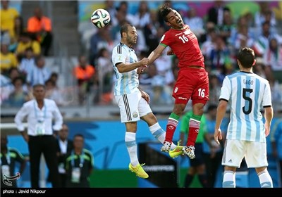 دیدار تیم‌های فوتبال ایران و آرژانتین - جام جهانی 2014 برزیل (3)