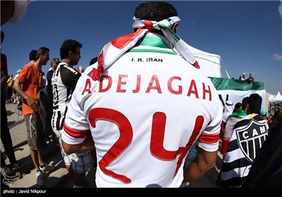 Iranian Football Fans as Iran Face Argentina in World Cup