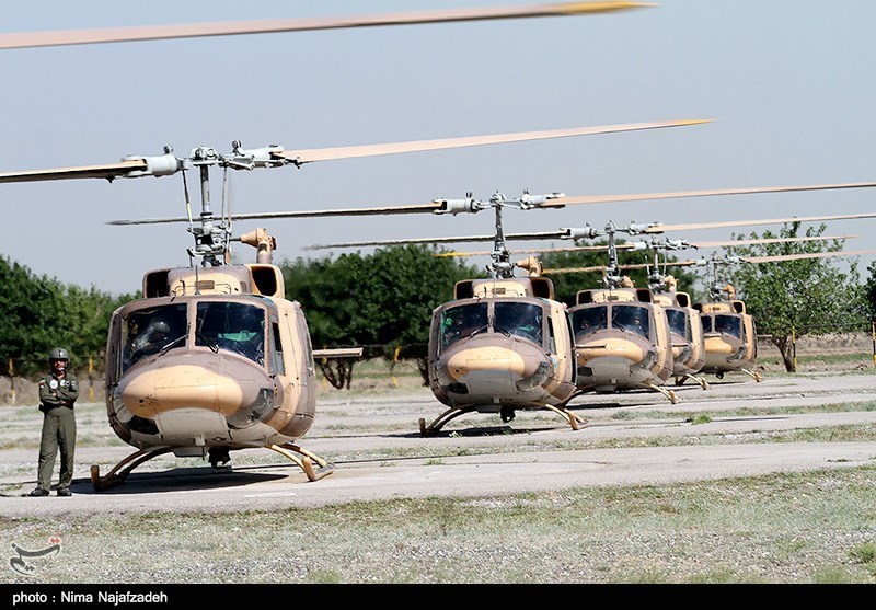 5 طائرات مروحیة تابعة للقوات المحمولة جوا فی سلاح البر بالجیش تعاد صیانتها وتدخل الخدمة
