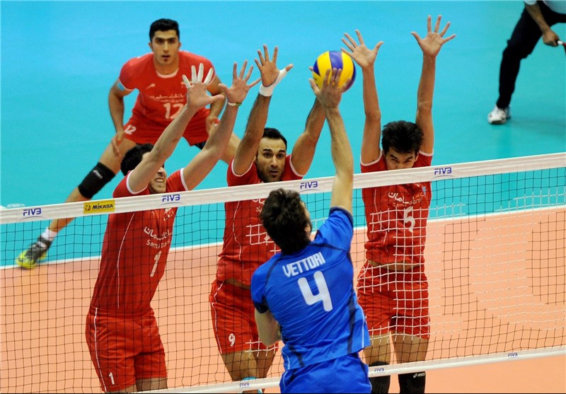 صعود ایران به رده دوم با پیروزی دوباره بر ایتالیا
