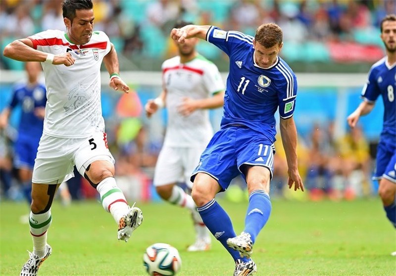 Bosnian Star Edin Džeko to Play against Iran in Friendly