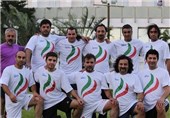 تصاویر هنرمندان ایران در جام جهانی زیرباران