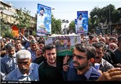 تشییع پیکر دو شهید مدافع حرم - شیراز