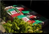 تشییع پیکر دو شهید مدافع حرم - شیراز