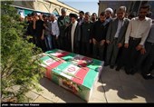 تشییع پیکر دو شهید مدافع حرم - شیراز