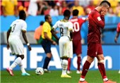 تساوی آماری پرتغال و غنا در شب وداع با جام جهانی