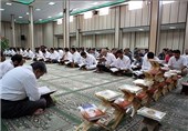 محفل انس با قرآن با حضور قاریان مصری در نمایشگاه قرآن مشهد برگزار شد