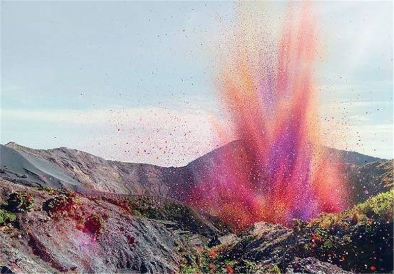 تصاویر آتشفشان گلبرگ در کاستاریکا