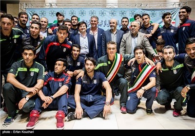 Team Melli Returns from World Cup