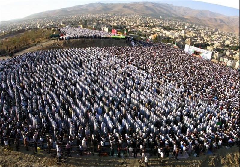 مصلی همدان برای حضور 40 هزار نمازگزار در عید فطر آماده می‌شود‌