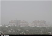 آسمان سمنان غبارآلود میشود