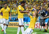 لوئیز بهترین بازیکن میدان در شب پیروزی سلسائو مقابل کلمبیا