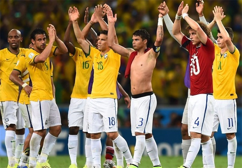 گزارش تصویری دیدار برزیل - کلمبیا