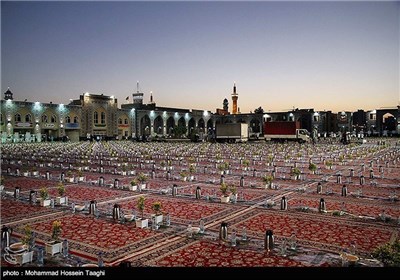 Iftar Ceremony in Holy Shrine of Imam Reza (AS)