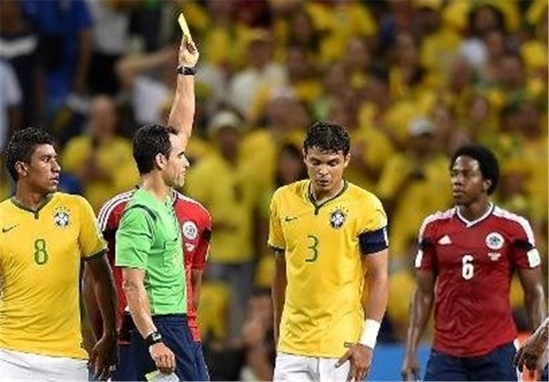 فیفا نه کارت زرد سیلوا را بخشید، نه بازیکن کلمبیا را جریمه کرد