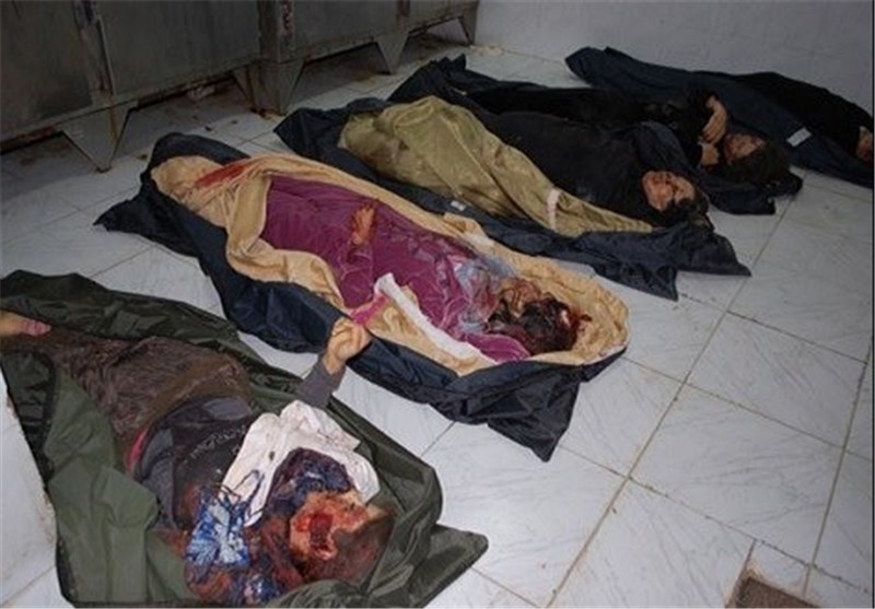 إرهابیون یرتکبون مجزرة ضد الأهالی بریف حماة واستشهاد 14 مدنیاً