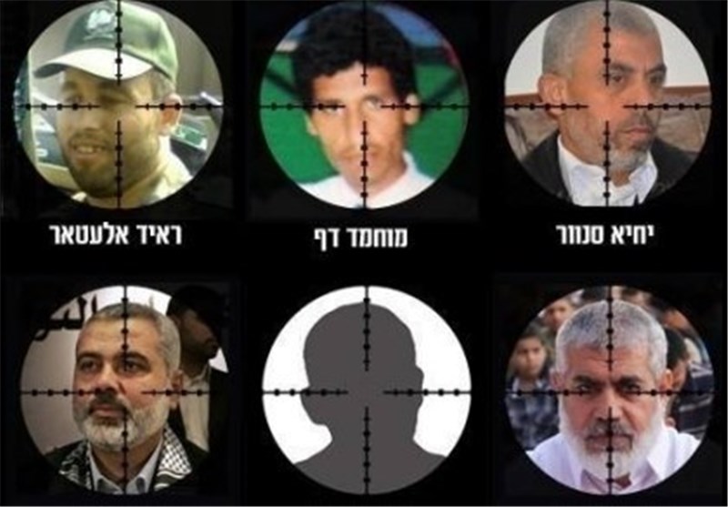 معاریو تصاویر رهبران حماس برای ترور را منتشر کرد