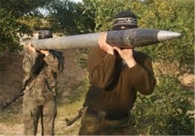 گردان‌های القسام تجمع نظامیان صهیونیست را با 12 موشک هدف قرار دادند