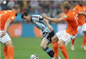 تساوی آرژانتین و هلند در نیمه نخست
