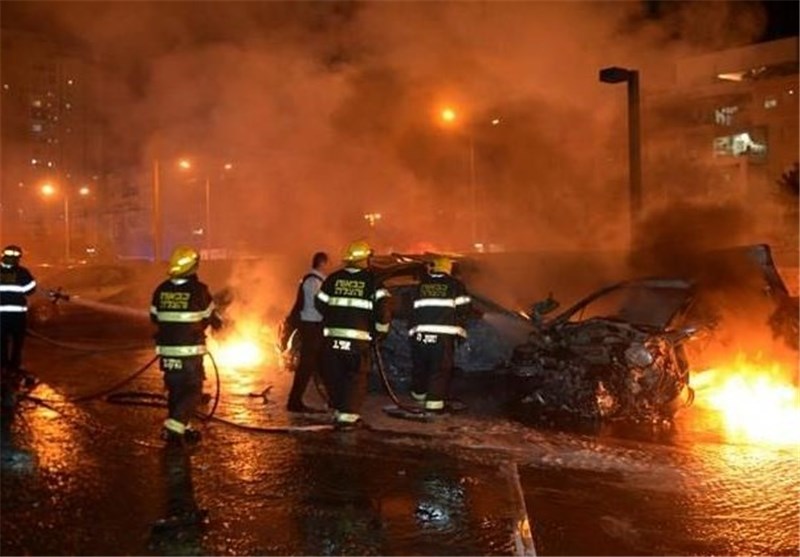 Huge Blast as Rocket Slams into Israel Gas Station