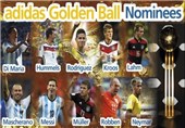 نامزدهای توپ طلا، دستکش طلا و بهترین بازیکن جوان جام جهانی معرفی شدند