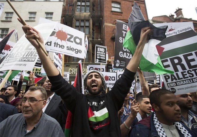 Avrupa Genelinde Filistin&apos;e Destek Yürüyüşleri Düzenlendi