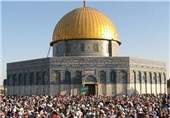 ده‌ها هزار فلسطینی نماز عید قربان را در مسجد الأقصی به جای آوردند