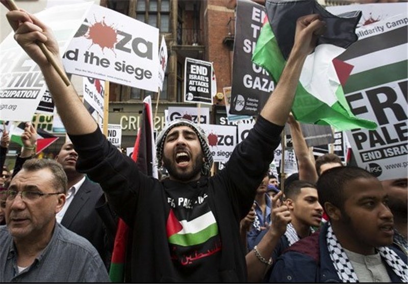 تظاهرات ضداسرائیلی در اسلو و لندن علیه حملات رژیم صهیونیستی به غزه+عکس