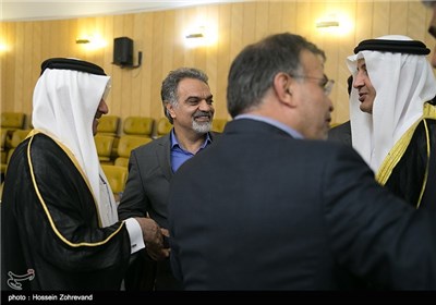 دیدار سفرای کشور‌های اسلامی با رئیس مجلس