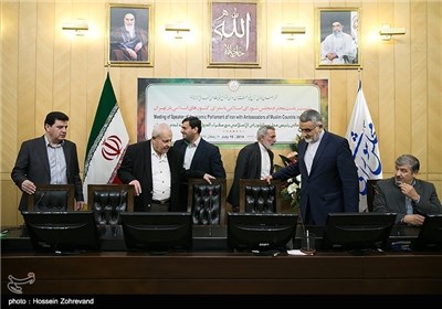 Ambassadors of Islamic Countries Meet Iran Parliament Speaker