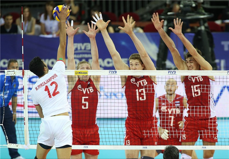 رکوردی که ایران در ست چهارم بازی با روسیه شکست