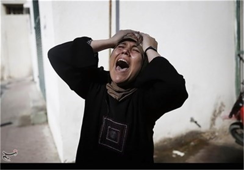فیلمی از جنایت جدید صهیونیست‌ها در محله الشجاعیه غزه