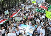 شکوه حضور گلستانی‌ها در راهپیمایی روز قدس + فیلم و تصاویر